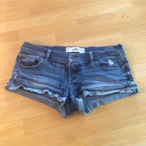 Hollister jean shorts